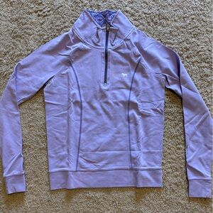 Purple Quarter-Zip Pullover
